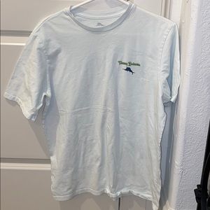 Tommy Bahama white golf graphic tee shirt